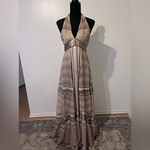 Vintage ERICA DAVIES maxi dress size 4